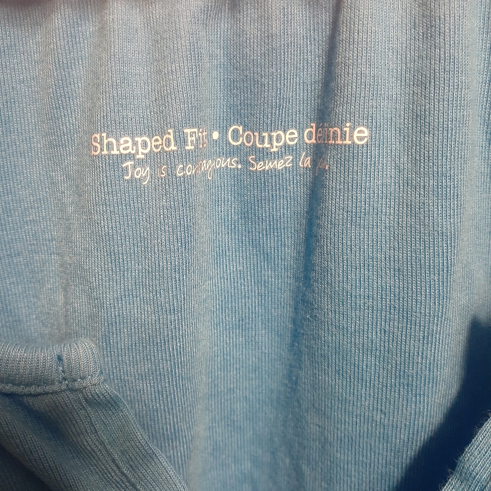 Turquoise Split Neck Top - Picture 3 of 3